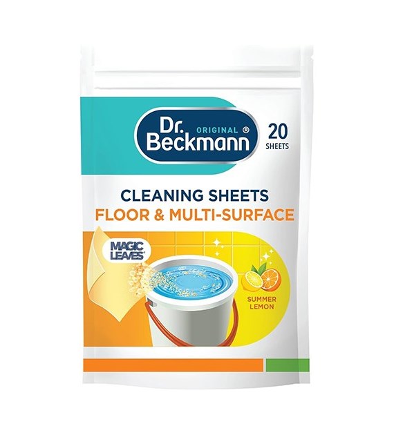 Dr.Beckmann Cleaning Sheets Lemon 20szt 44g UK