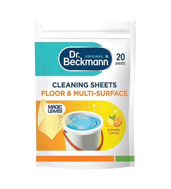Dr.Beckmann Cleaning Sheets Lemon 20szt 44g UK