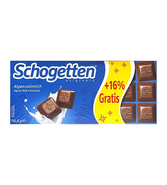 Schogetten Alpenvollmilch +16% 116,6g