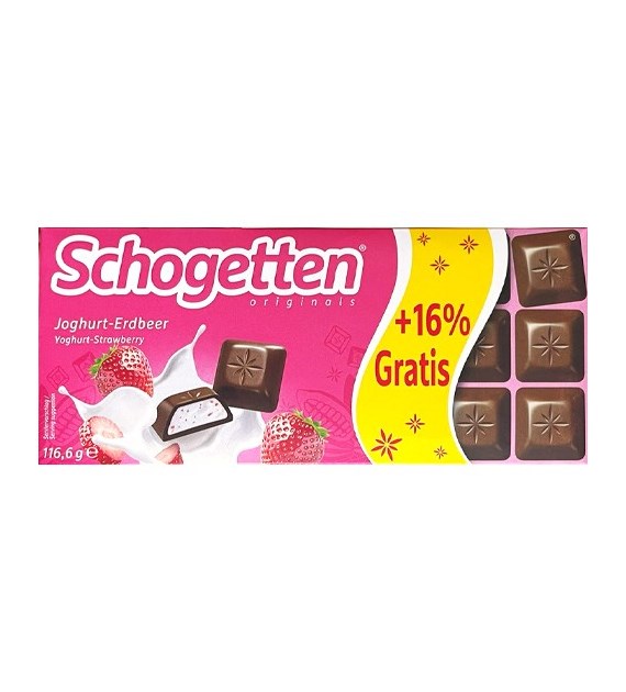 Schogetten Joghurt-Erdbeer +16% 116,6g