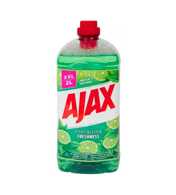 Ajax Energizing Freshness Lime & White Tea 2L