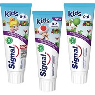 Signal 0-6 Kids Super Mario Frucht Pasta 75ml