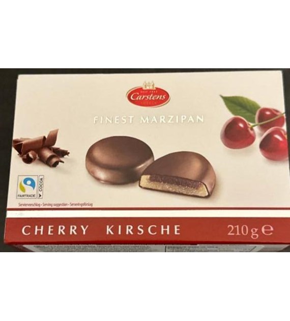 Carstens Finest Marzipan Cherry in Rum 210g
