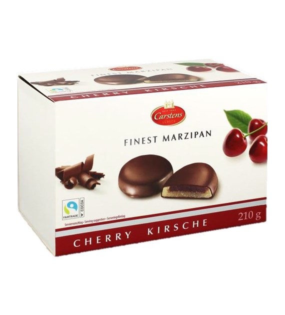 Carstens Finest Marzipan Cherry Kirsche 210g