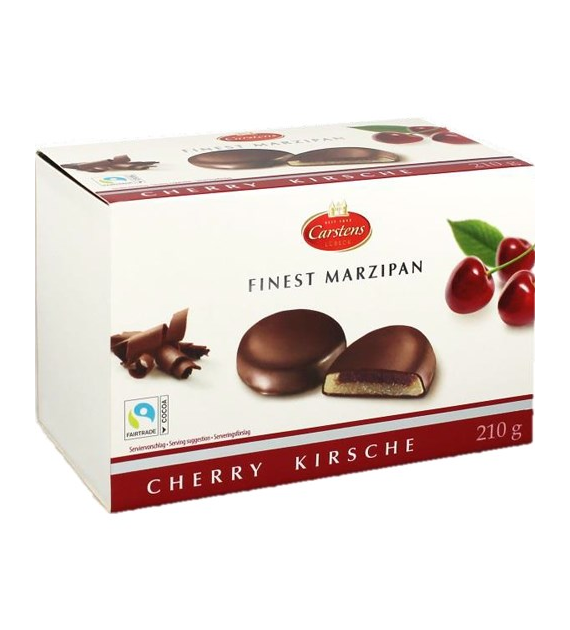 Carstens Finest Marzipan Cherry Kirsche 210g