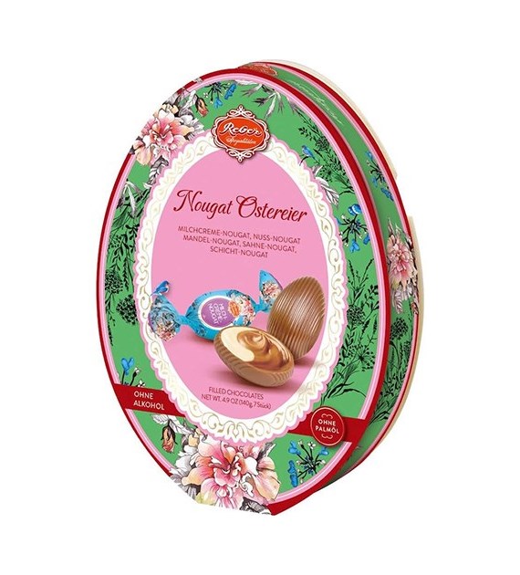 Reber Nougat Ostereier Czekoladki Jajko 140g