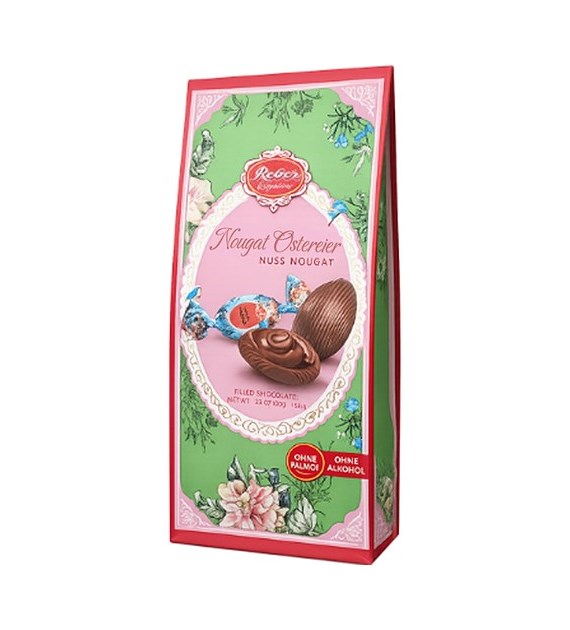 Reber Nougat Ostereier Nuss Czekoladki 80g
