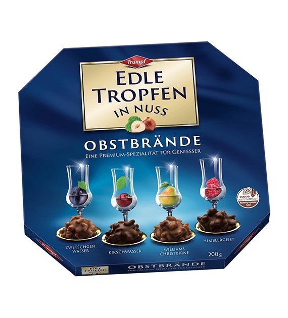 Trumpf Edle Tropfen in Nuss Obstbrande 200g