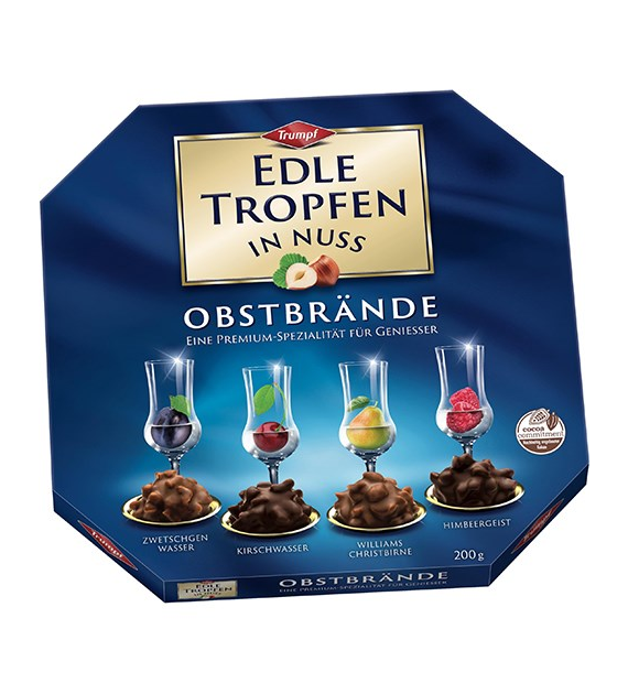 Trumpf Edle Tropfen in Nuss Obstbrande 200g