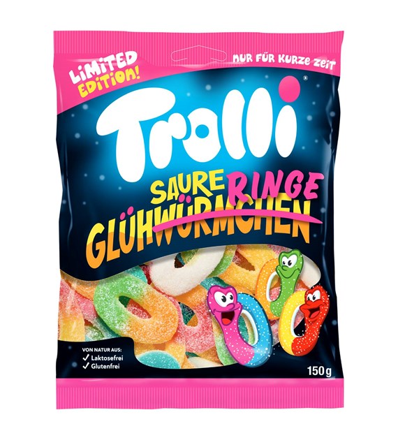 Trolli Saure Glühringe 150g