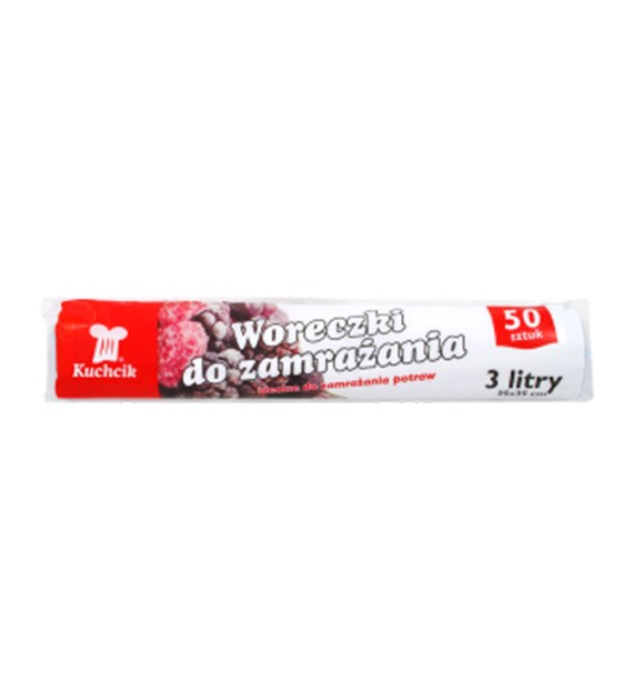 Kuchcik Woreczki do Zamrażania 3L 50szt