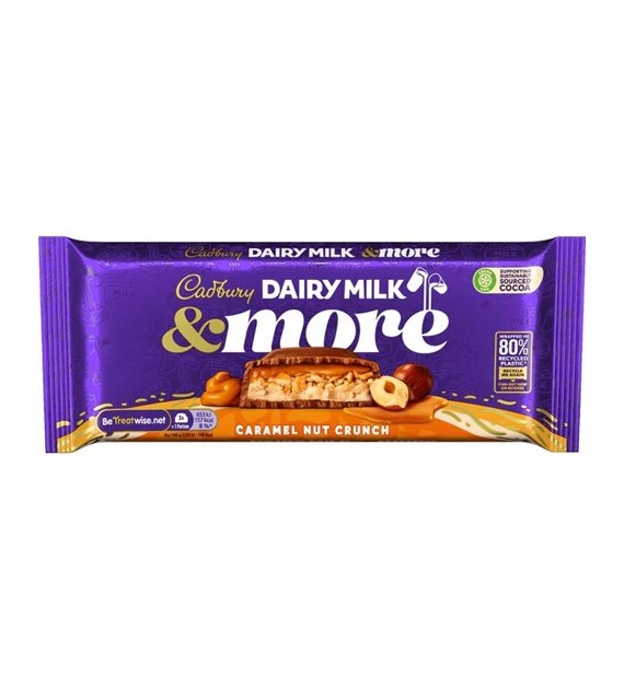 Cadbury Caramel Nut Crunch Czekolada 200g