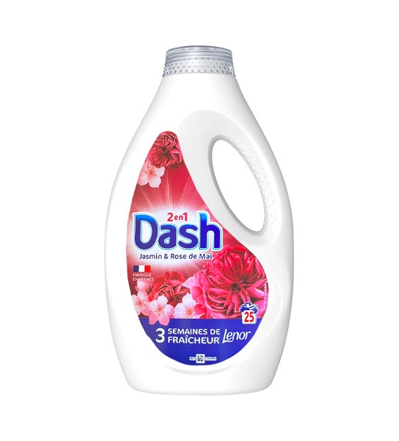 Dash 2en1 Jasmin & Rose de Mai Gel 25p 1,1L