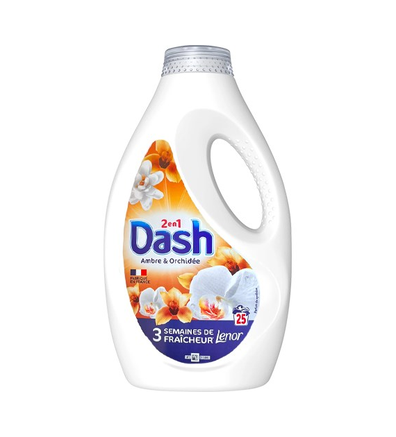 Dash 2en1 Ambre & Orchidee Gel 25p 1,1L