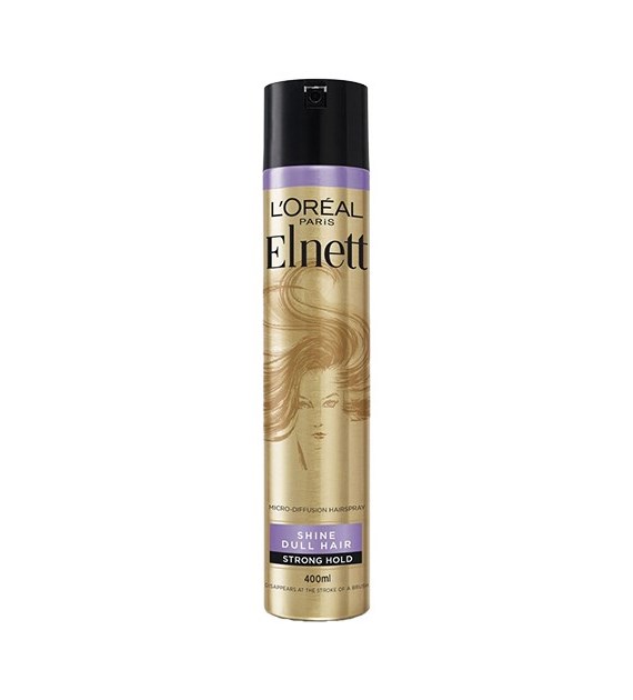 L'Oreal Elnett Shine Strong Hold Lakier 400ml