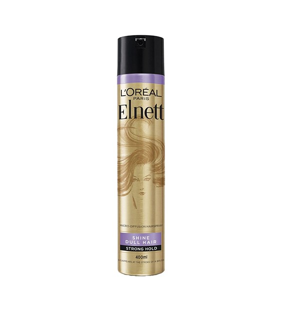 L'Oreal Elnett Shine Strong Hold Lakier 400ml