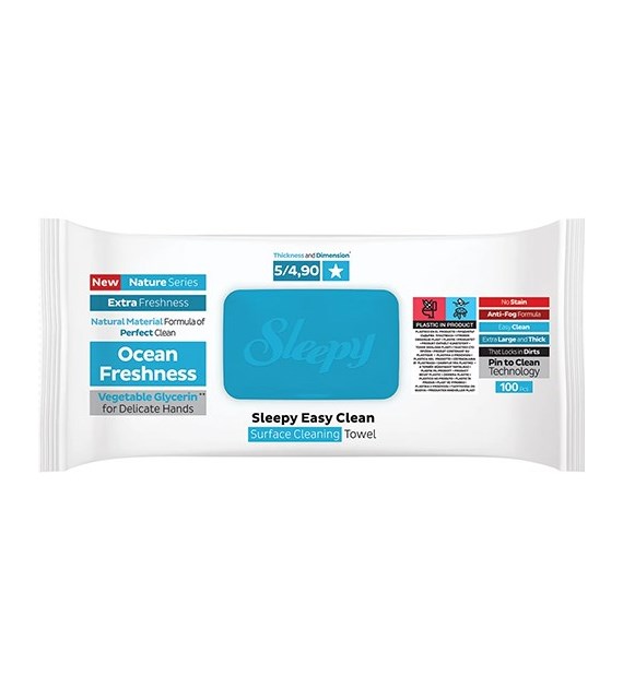 Sleepy Chusteczki Uniwersalne Ocean Fresh 100szt