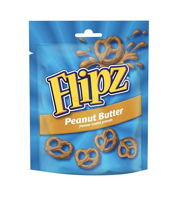 Flipz Peanut Butter Flavour Coated Pretzels 90g