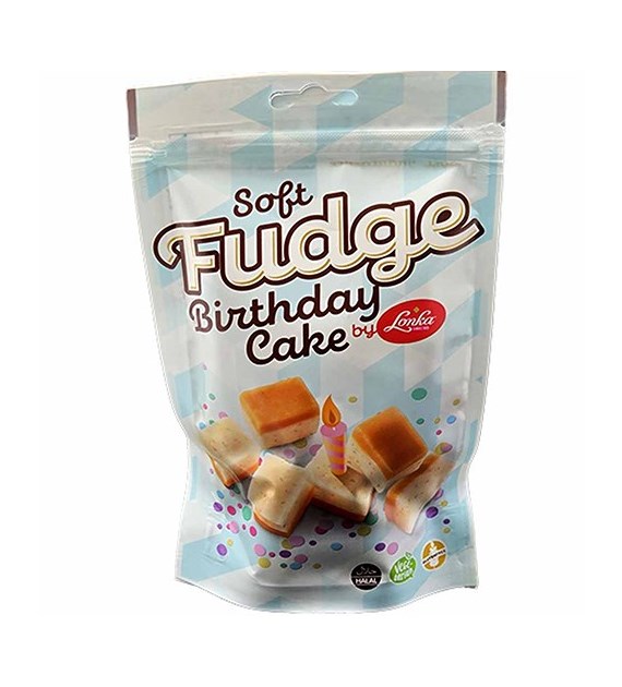 Lonka Soft Fudge Birthday Cake 160g