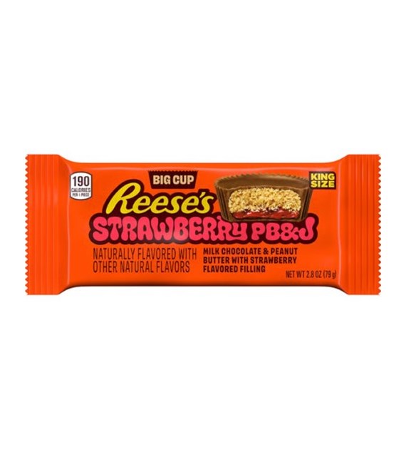 Reese's Strawberry PB&J Big Cup King Size 79g