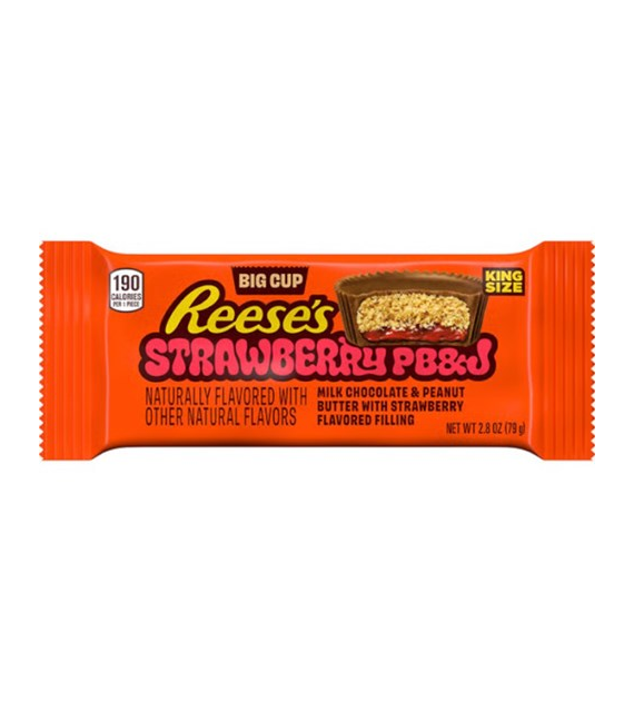 Reese's Strawberry PB&J Big Cup King Size 79g