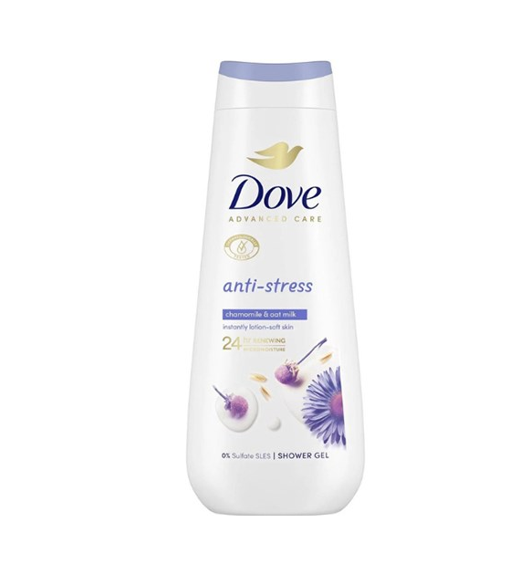 Dove Anti-Stress Kamille & Hafermilch Gel 225ml