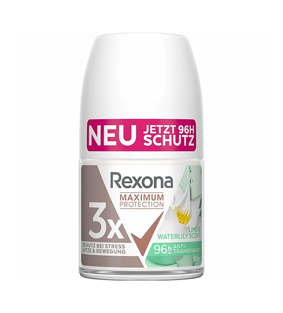 Rexona 3x Lime & Waterlily Kulka 50ml