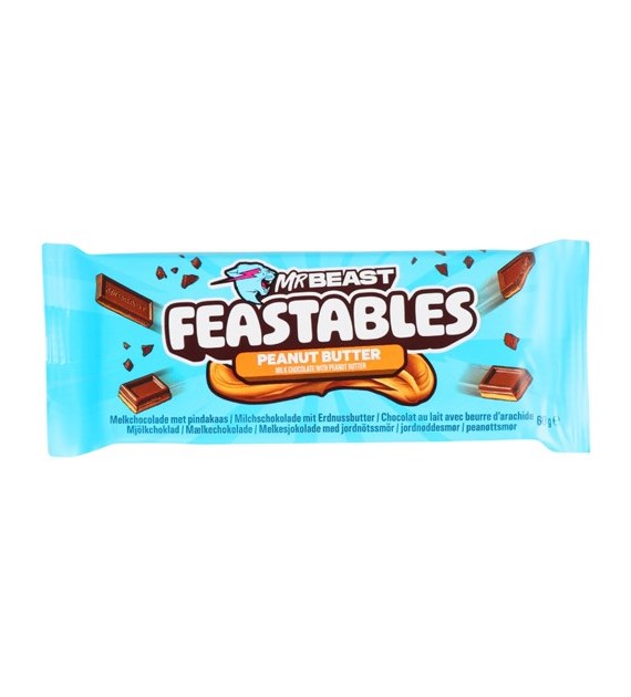 Mr Beast Feastables Peanut Butter Czekolada 60g