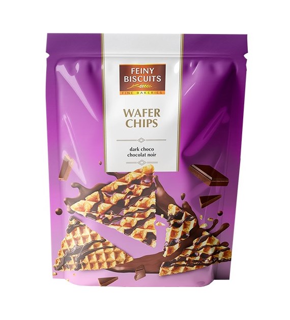 Feiny Biscuits Wafer Chips Cocoa Wafelki 70g