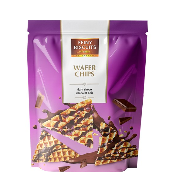 Feiny Biscuits Wafer Chips Cocoa Wafelki 70g