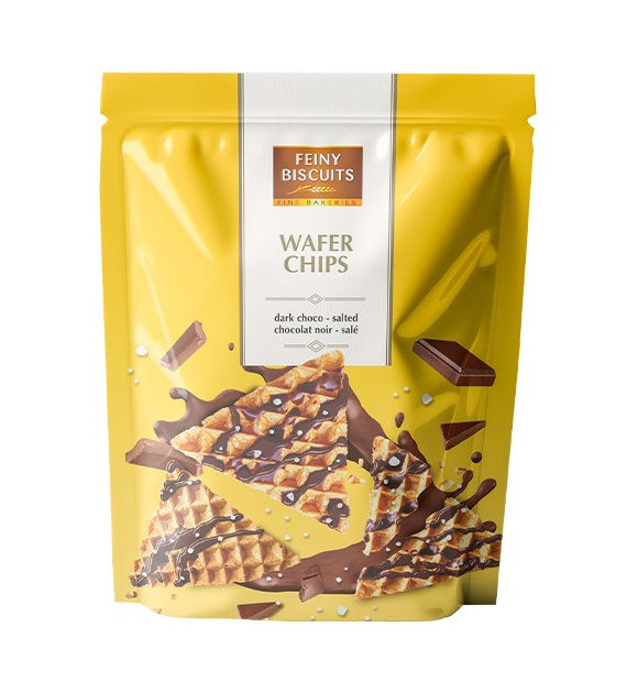Feiny Biscuits Wafer Chips Cocoa Salt Wafelki 70g