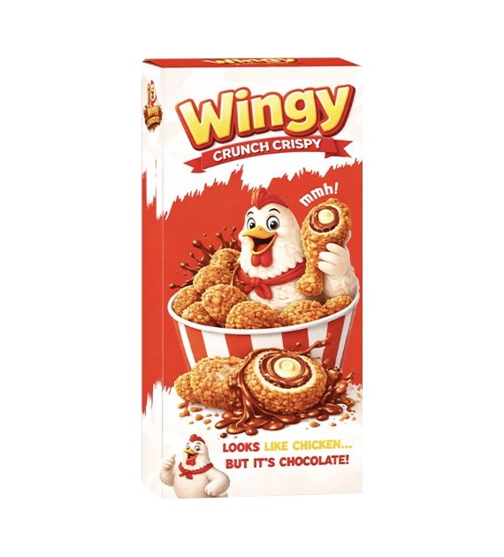 Wingy Crunch Crispy Czeko 50g