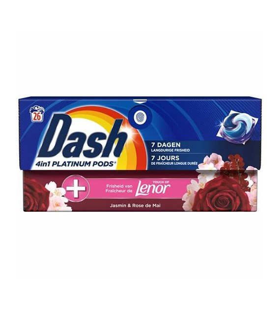 Dash 4in1 Platinum Pods Jasmin & Rose 26p 509g