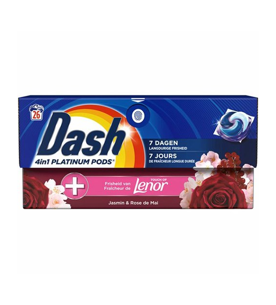 Dash 4in1 Platinum Pods Jasmin & Rose 26p 509g