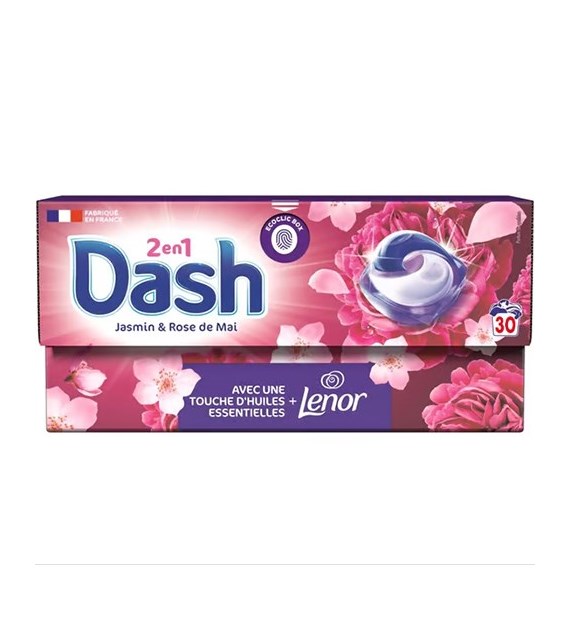 Dash 2en1 Jasmin & Rose de Mai 30p 573g