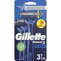 Gillette Sensor 3 Comfort Maszynki 3szt