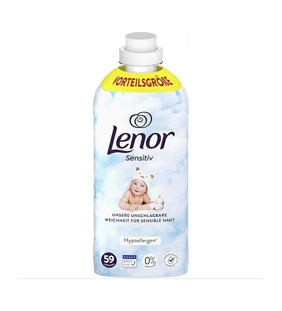 Lenor Sensitiv Płuk 59p 1,2L