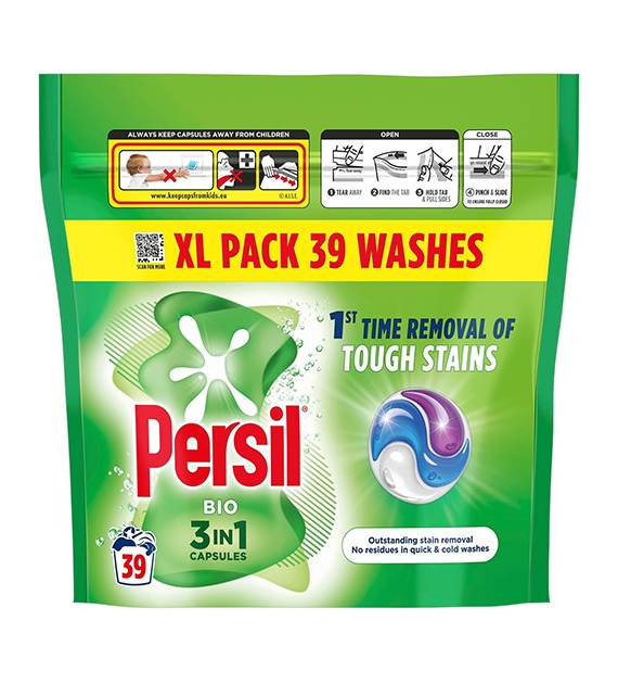 Persil Bio 3in1 Caps 39p 822g