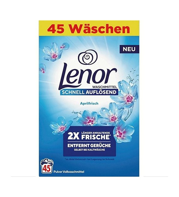 Lenor Aprilfrisch Proszek 45p 2,4kg