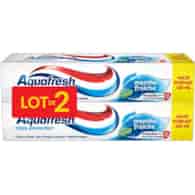 Aquafresh Triple Protection Menthe Pasta 2x125ml