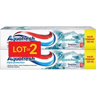 Aquafresh Triple Protection Blancheu Pasta 2x125ml