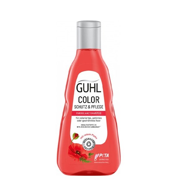 Guhl Color Schutz & Pflege mit Mohn Szampon 250ml