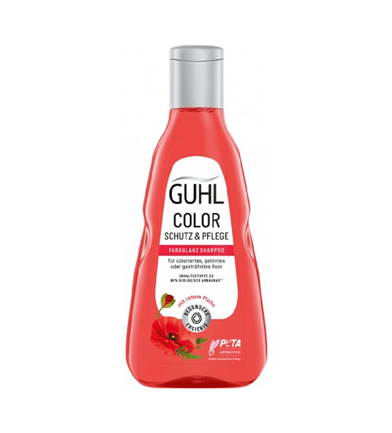 Guhl Color Schutz & Pflege mit Mohn Szampon 250ml
