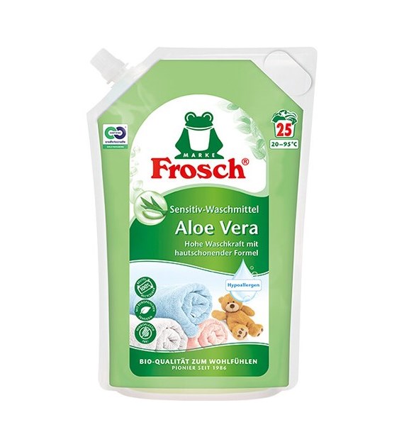 Frosch Aloe Vera Sensitiv-Waschmittel Gel 25p 1,5L