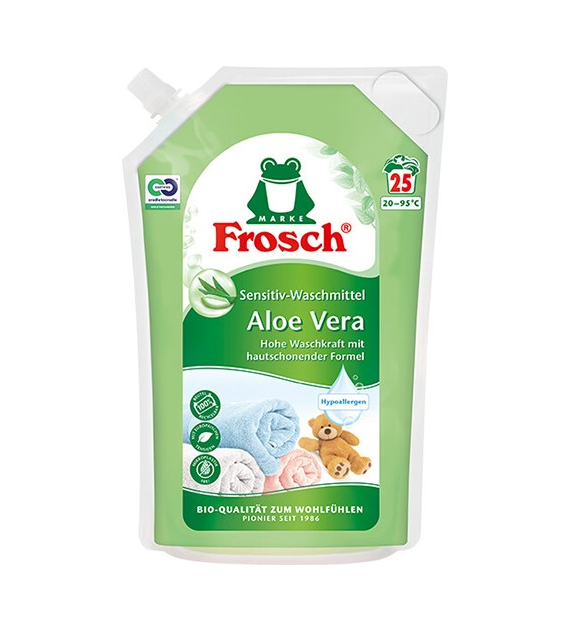 Frosch Aloe Vera Sensitiv-Waschmittel Gel 25p 1,5L