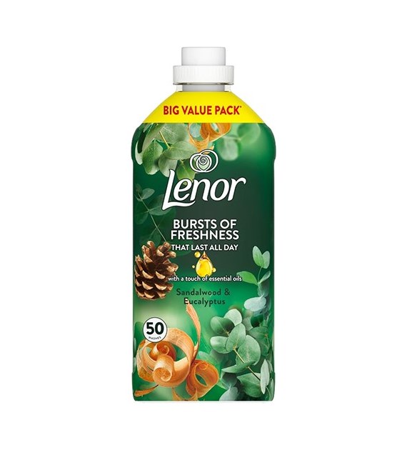 Lenor Sandalwood & Eucalyptus Płuk 50p 1,6L