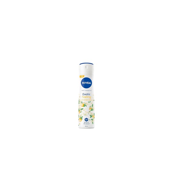 Nivea Exotic Feeling 0% Alkohol  Deo 150ml