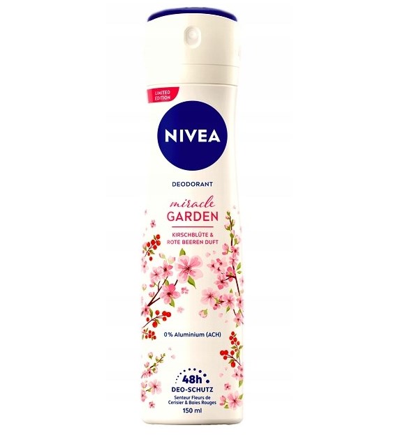Nivea Miracle Garden 0% Aluminium Deo 150ml