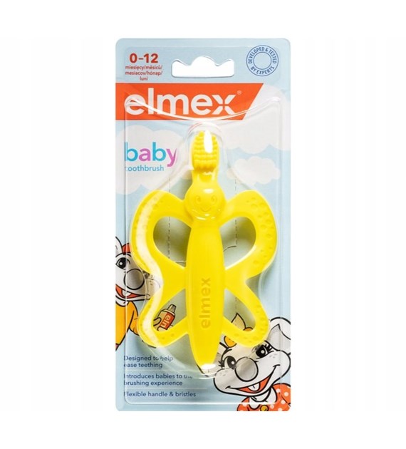 Elmex Baby Szczoteczka-Gryzak 1szt 0-12 m-cy