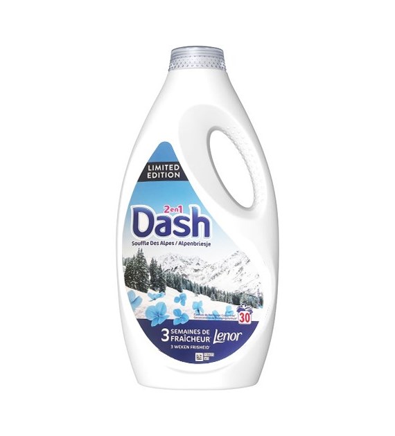 Dash 2en1 Souffle des Alpes Gel 30p 1,2L